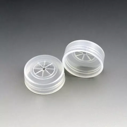 Caps with Cross Cuts for Sample Cups